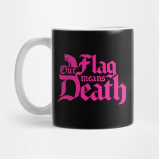 Our Flag Means Death Cat Logo Mug